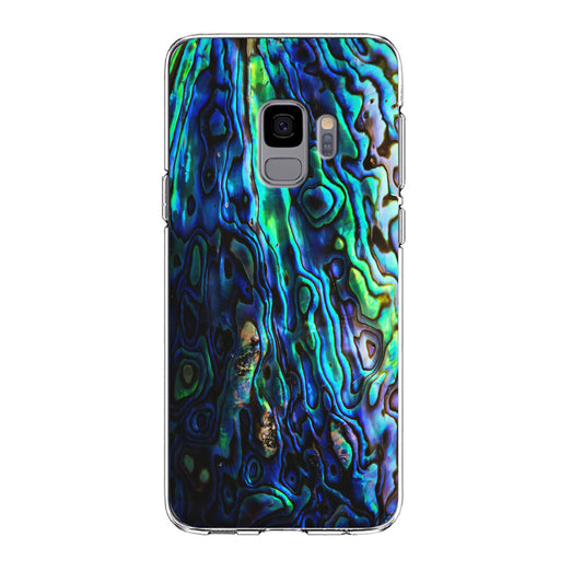 Abalone Shell Blue Samsung Galaxy S9 Case