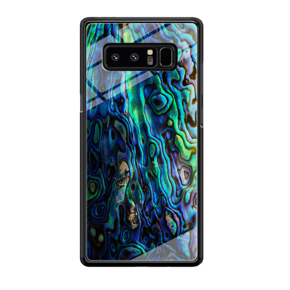 Abalone Shell Blue Samsung Galaxy Note 8 Case