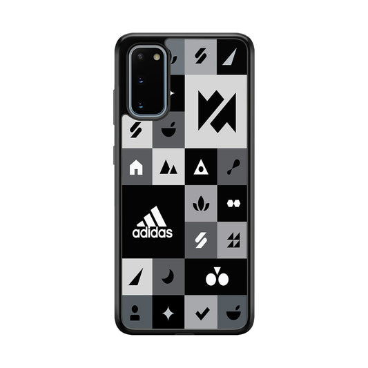 Adidas All Day Icon Design Samsung Galaxy S20 Case-Mobile Phone Case-Rubber Black (2D Case)-Altracase