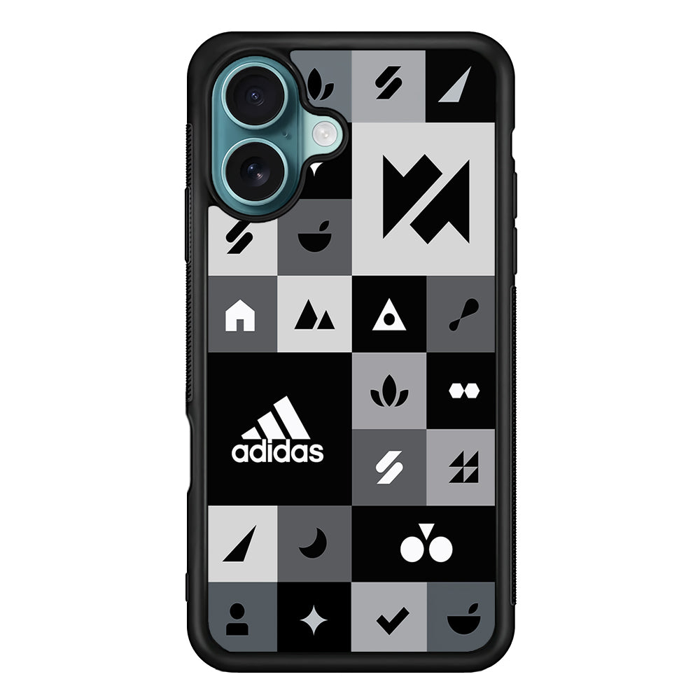 Adidas All Day Icon Design iPhone 16 Case - Altracase