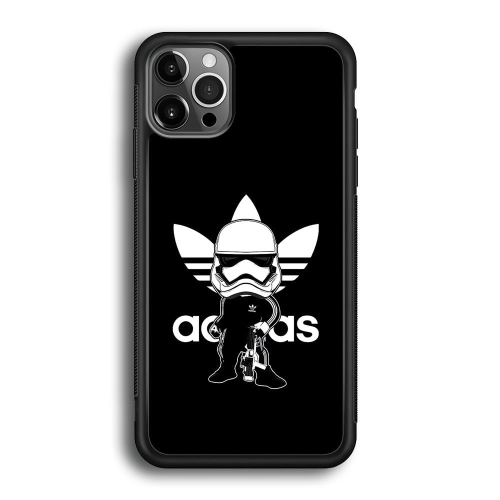 Adidas Chibi Stormtrooper iPhone 12 Pro Case