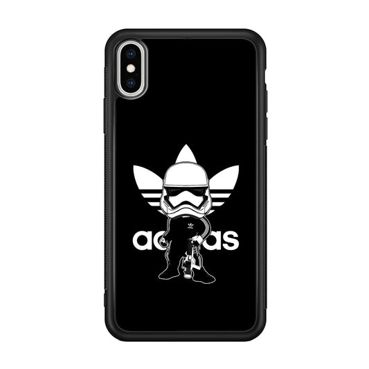 Adidas Chibi Stormtrooper iPhone Xs Max Case-Mobile Phone Case-Altracase