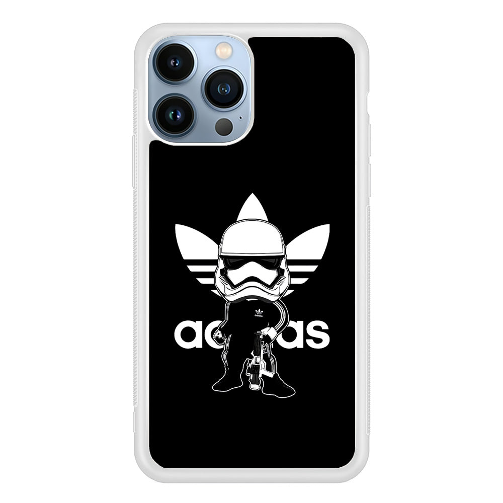 Adidas Chibi Stormtrooper iPhone 13 Pro Case