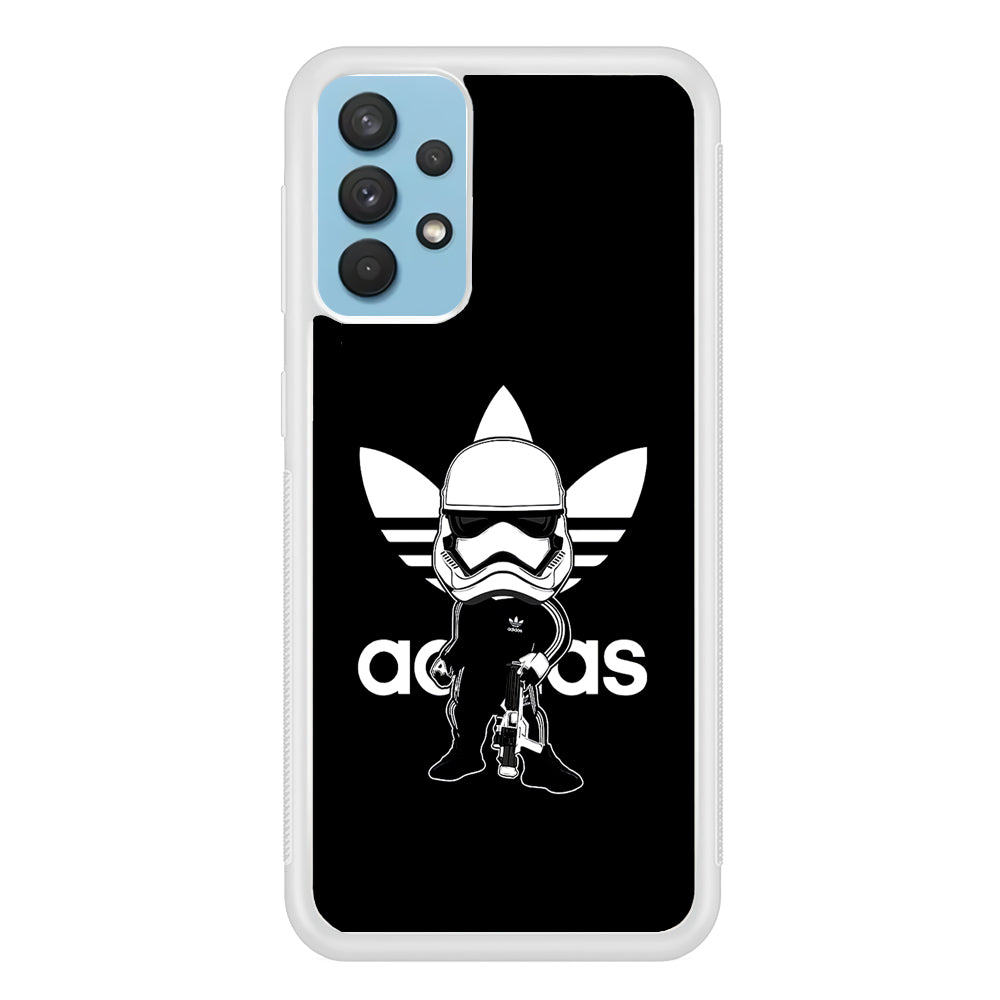 Adidas Chibi Stormtrooper Samsung Galaxy A32 Case