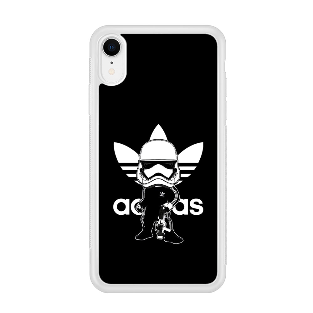 Adidas Chibi Stormtrooper iPhone XR Case