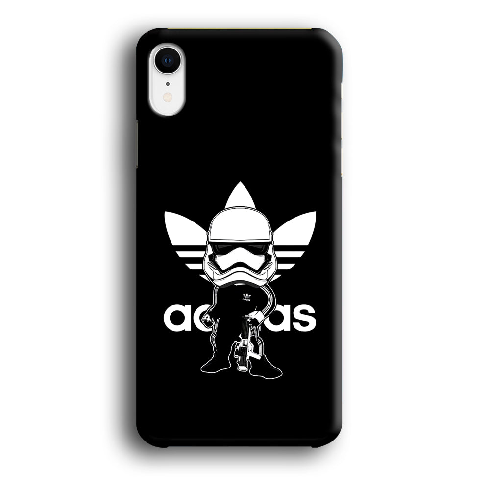 Adidas Chibi Stormtrooper iPhone XR Case