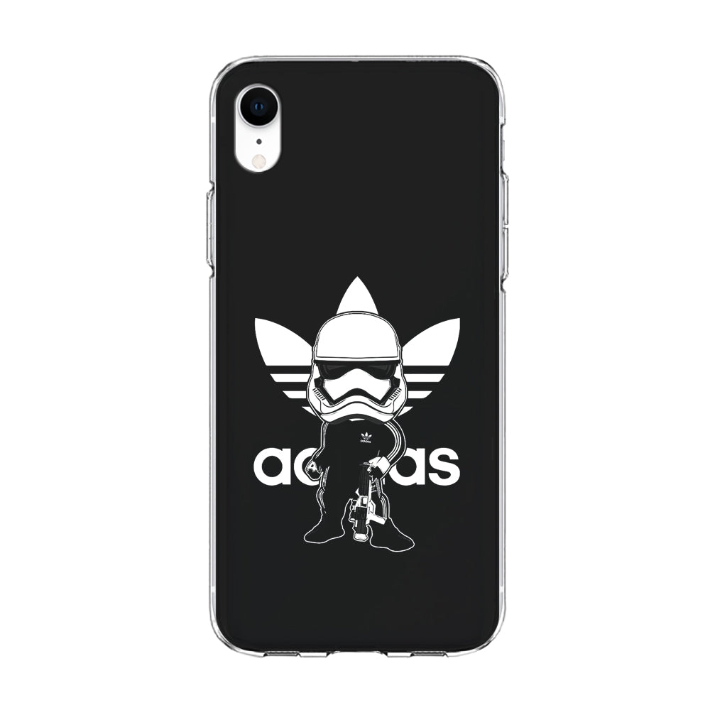 Adidas Chibi Stormtrooper iPhone XR Case