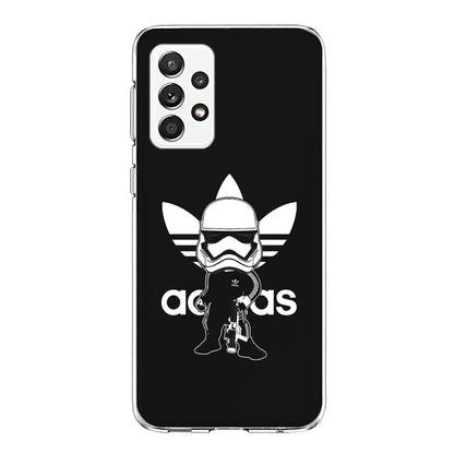 Adidas Chibi Stormtrooper Samsung Galaxy A72 Case