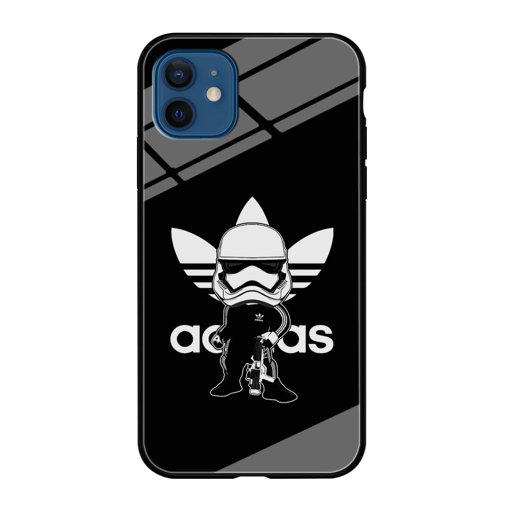 Adidas Chibi Stormtrooper iPhone 12 Case