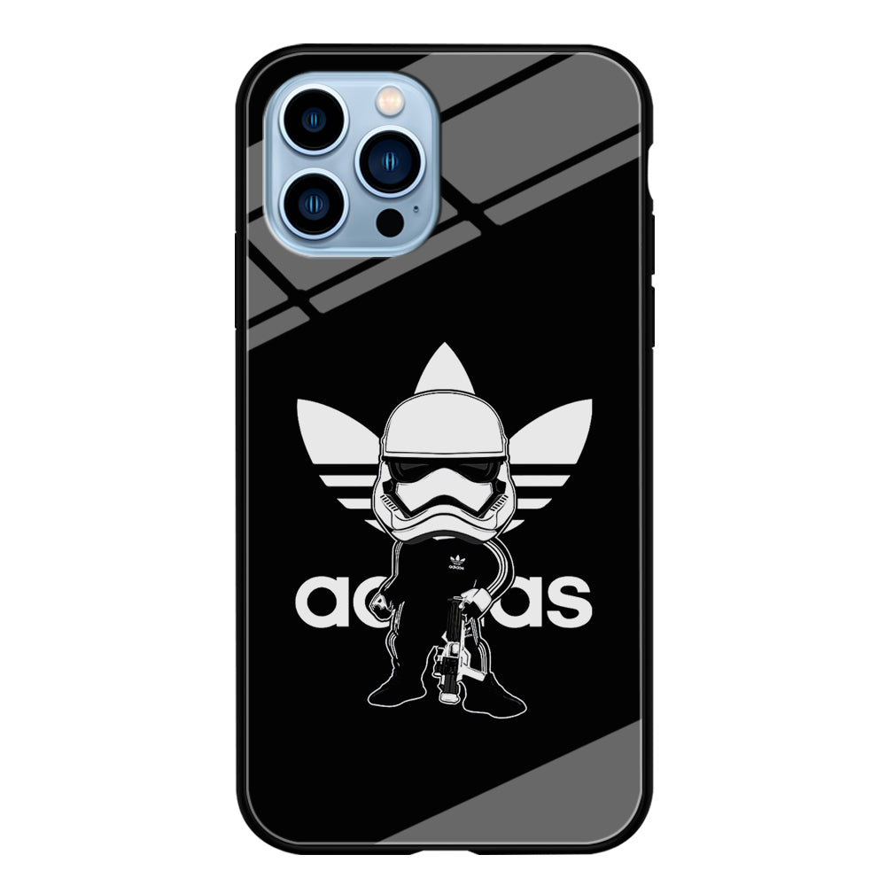 Adidas Chibi Stormtrooper iPhone 13 Pro Case