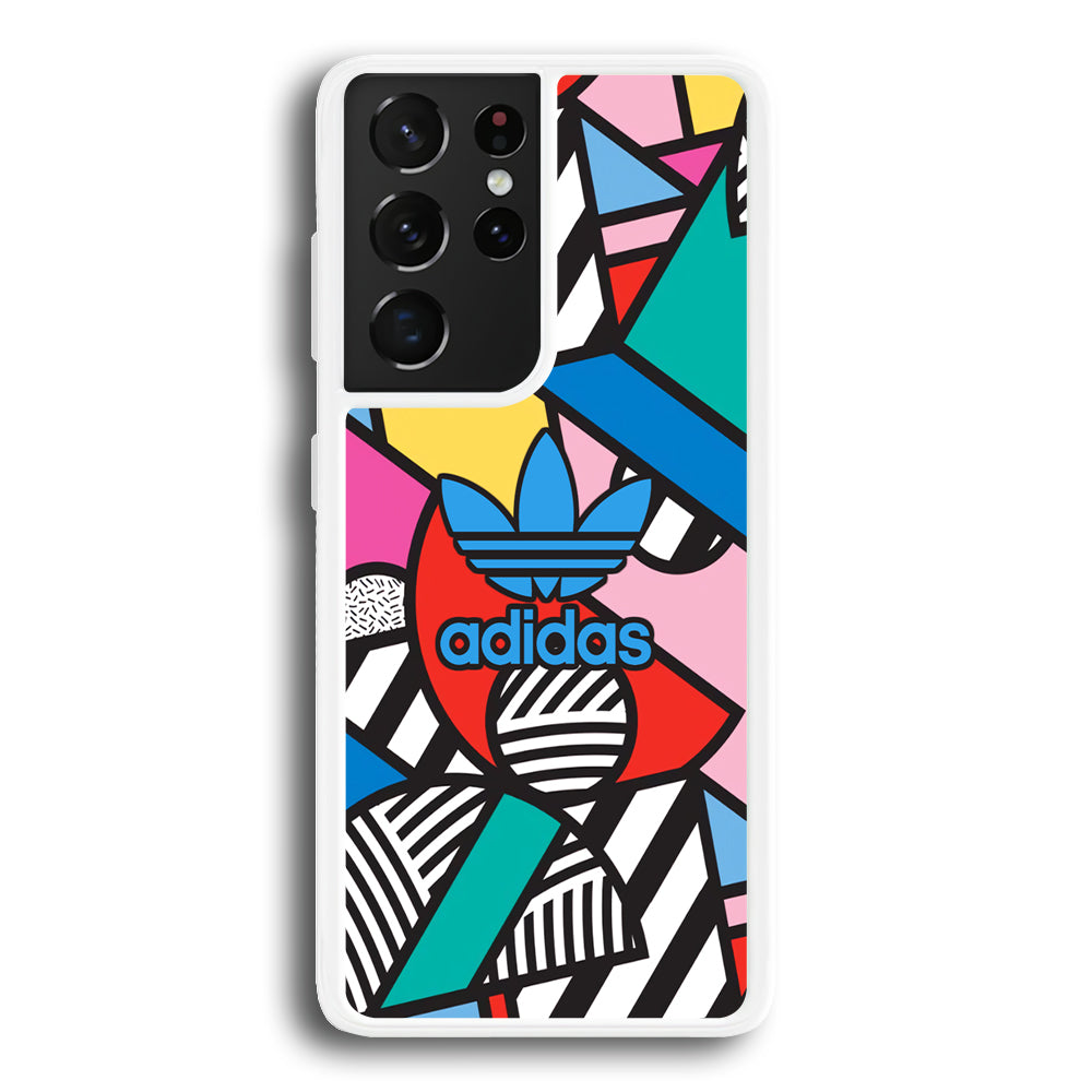 Adidas Collage of Shape Color Samsung Galaxy S24 Ultra Case