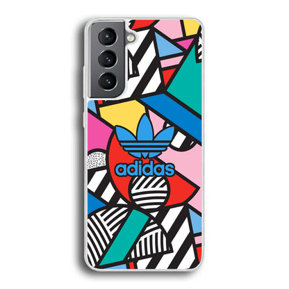 Adidas Collage of Shape Color Samsung Galaxy S23 Case