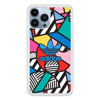 Adidas Collage of Shape Color iPhone 15 Pro Case