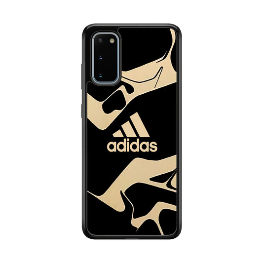 Adidas Curvature Artistic Samsung Galaxy S20 Case-Mobile Phone Case-Rubber Black (2D Case)-Altracase