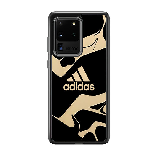 Adidas Curvature Artistic Samsung Galaxy S20 Ultra Case-Mobile Phone Case-Rubber Black (2D Case)-Altracase
