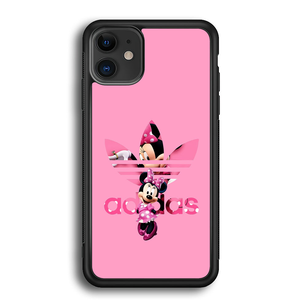 Adidas Cute Minnie Mouse iPhone 12 Case