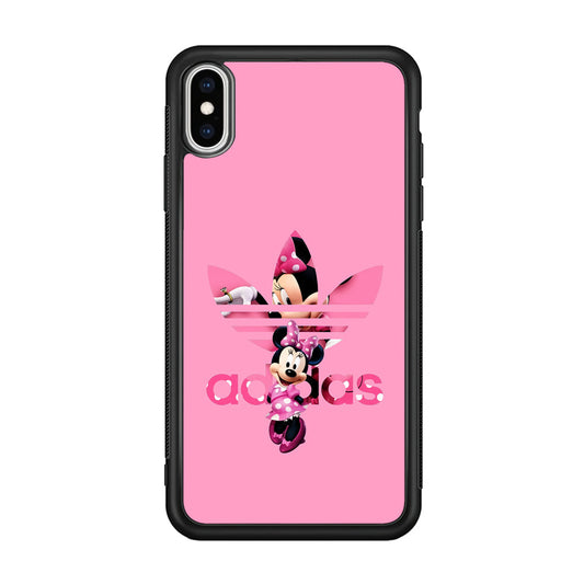 Adidas Cute Minnie Mouse iPhone Xs Max Case-Mobile Phone Case-Altracase