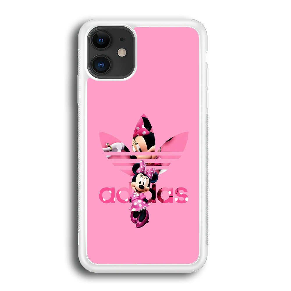 Adidas Cute Minnie Mouse iPhone 12 Case