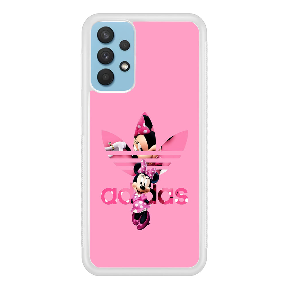 Adidas Cute Minnie Mouse Samsung Galaxy A32 Case