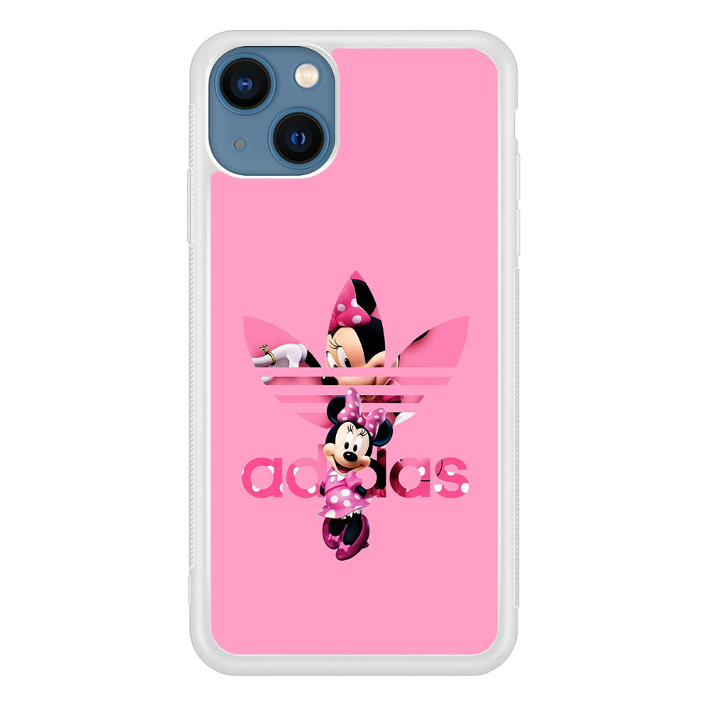 Adidas Cute Minnie Mouse iPhone 13 Mini Case