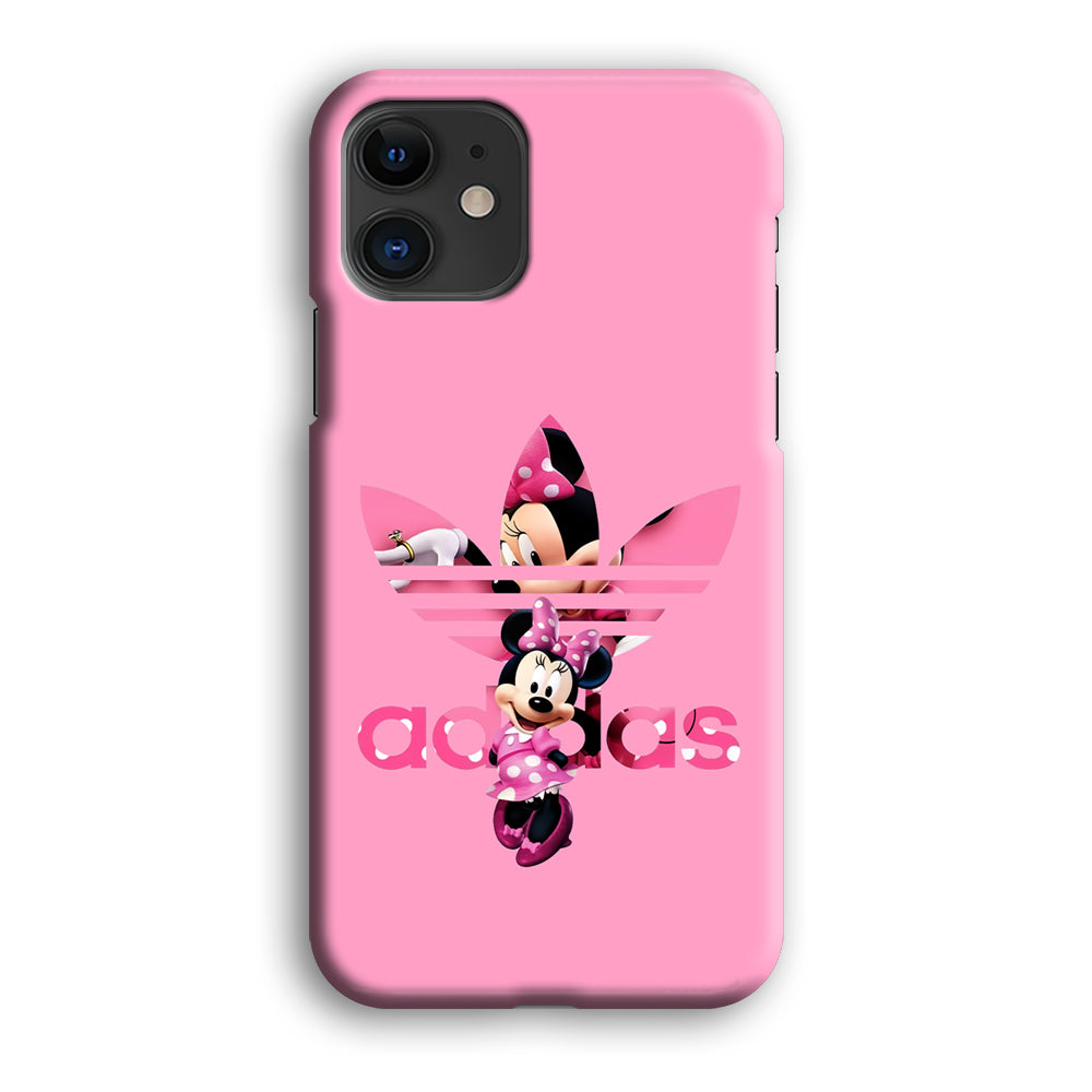 Adidas Cute Minnie Mouse iPhone 12 Case