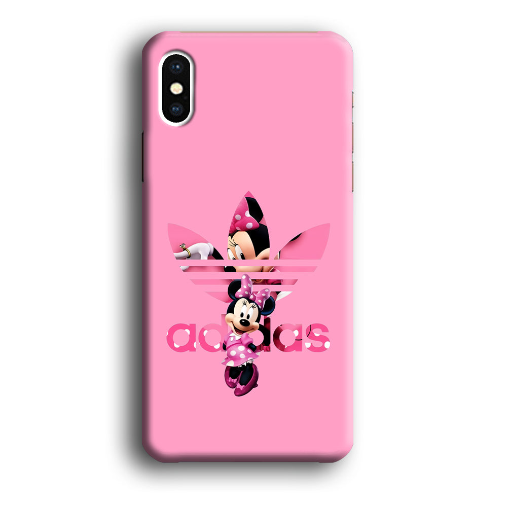 Adidas Cute Minnie Mouse iPhone Xs Case