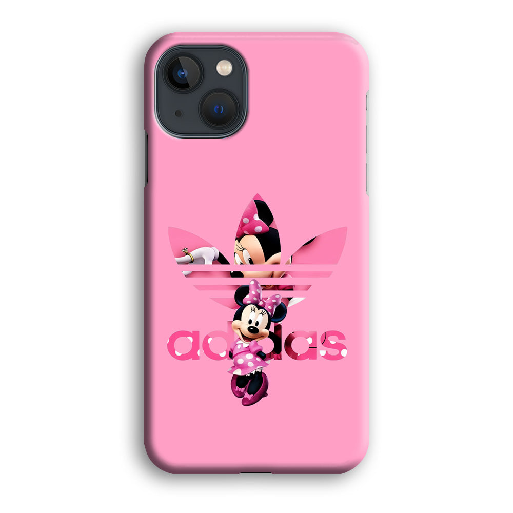 Adidas Cute Minnie Mouse iPhone 13 Mini Case