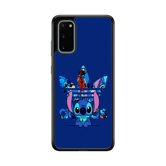 Adidas Cute Stitch Samsung Galaxy S20 Case-Mobile Phone Case-Rubber Black (2D Case)-Altracase