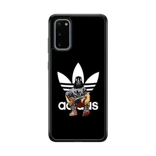 Adidas Darth Vader Samsung Galaxy S20 Case-Mobile Phone Case-Rubber Black (2D Case)-Altracase