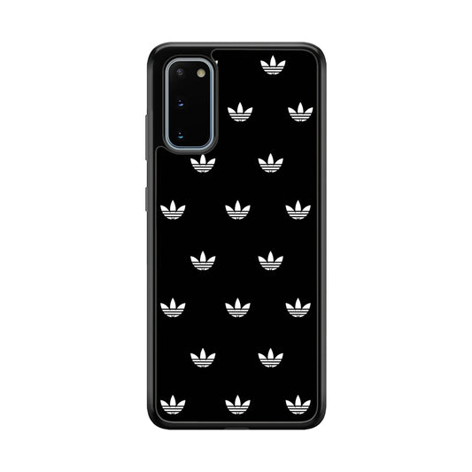 Adidas Doodle In Black Samsung Galaxy S20 Case-Mobile Phone Case-Rubber Black (2D Case)-Altracase