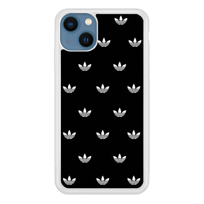 Adidas Doodle In Black iPhone 15 Plus Case