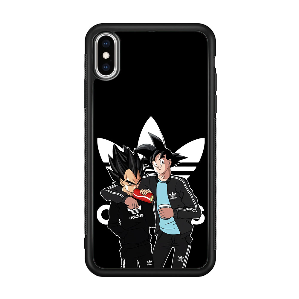 Adidas Goku and Vegeta iPhone Xs Case