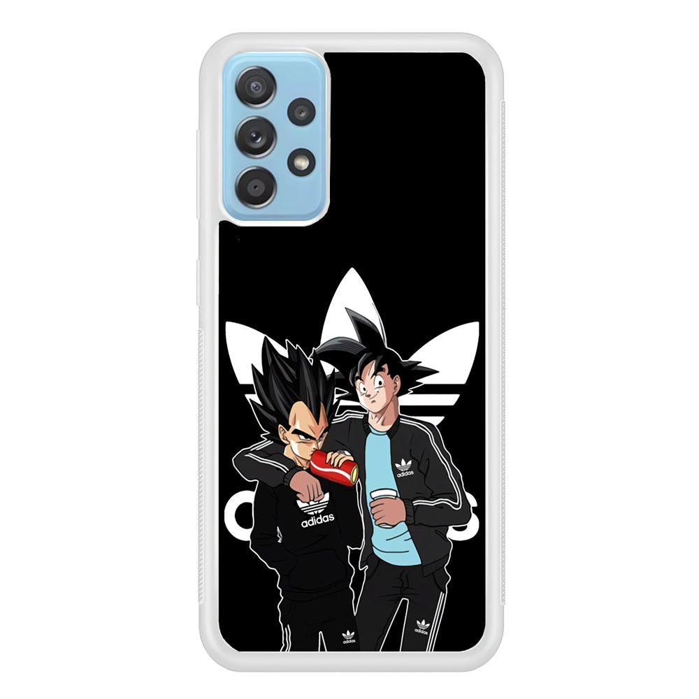 Adidas Goku and Vegeta Samsung Galaxy A72 Case