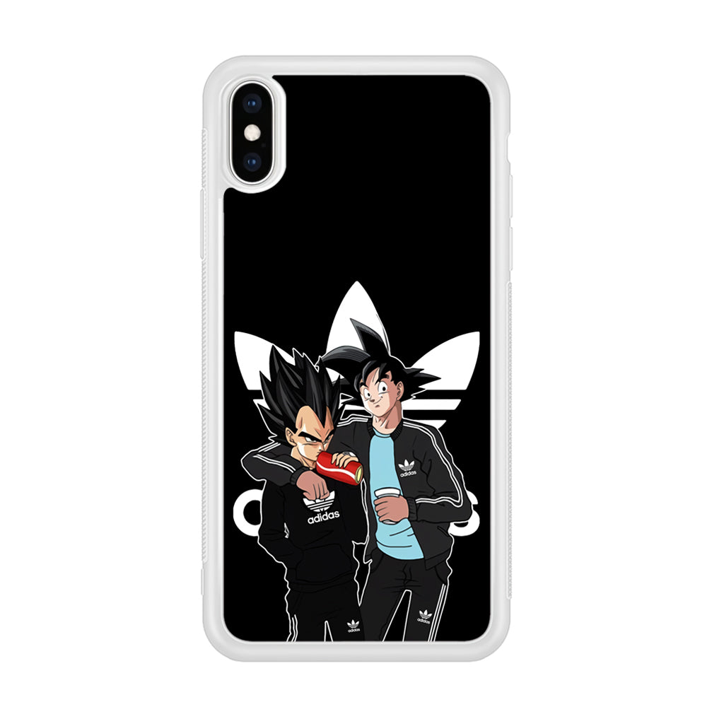 Adidas Goku and Vegeta iPhone Xs Case