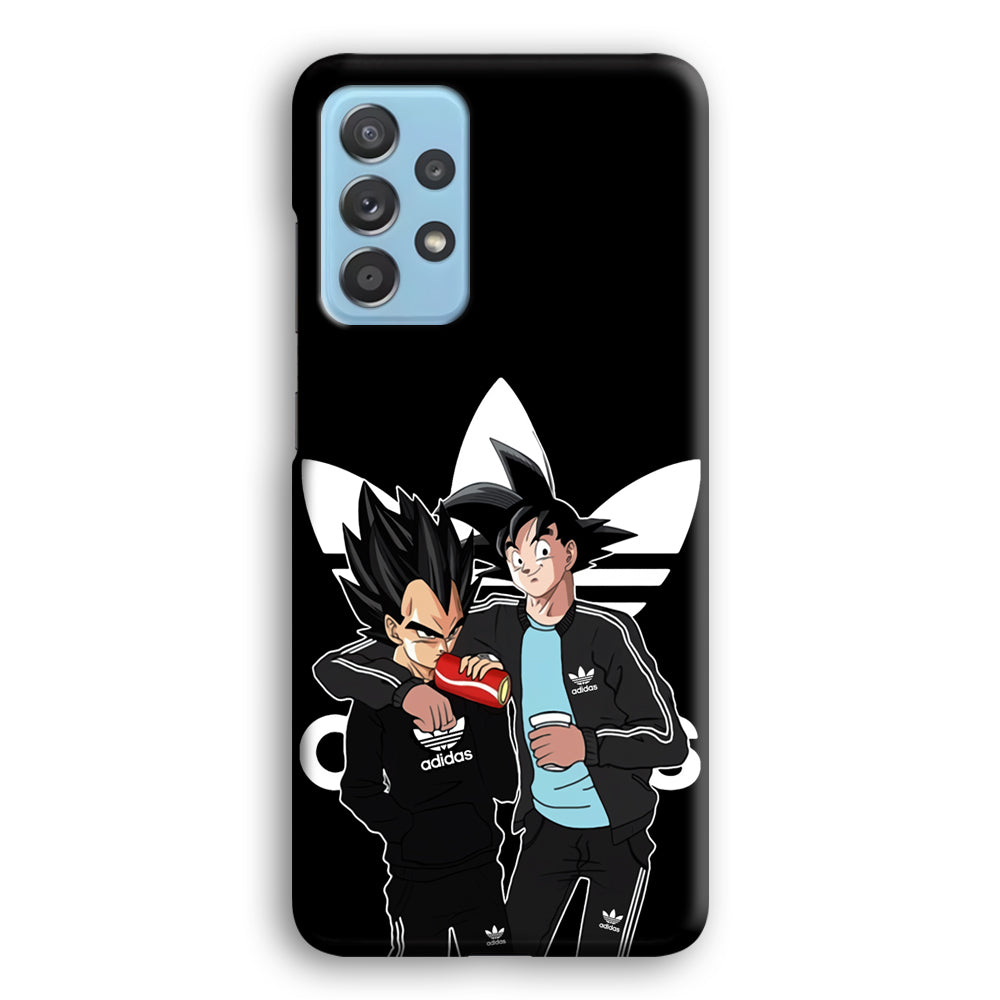 Adidas Goku and Vegeta Samsung Galaxy A72 Case