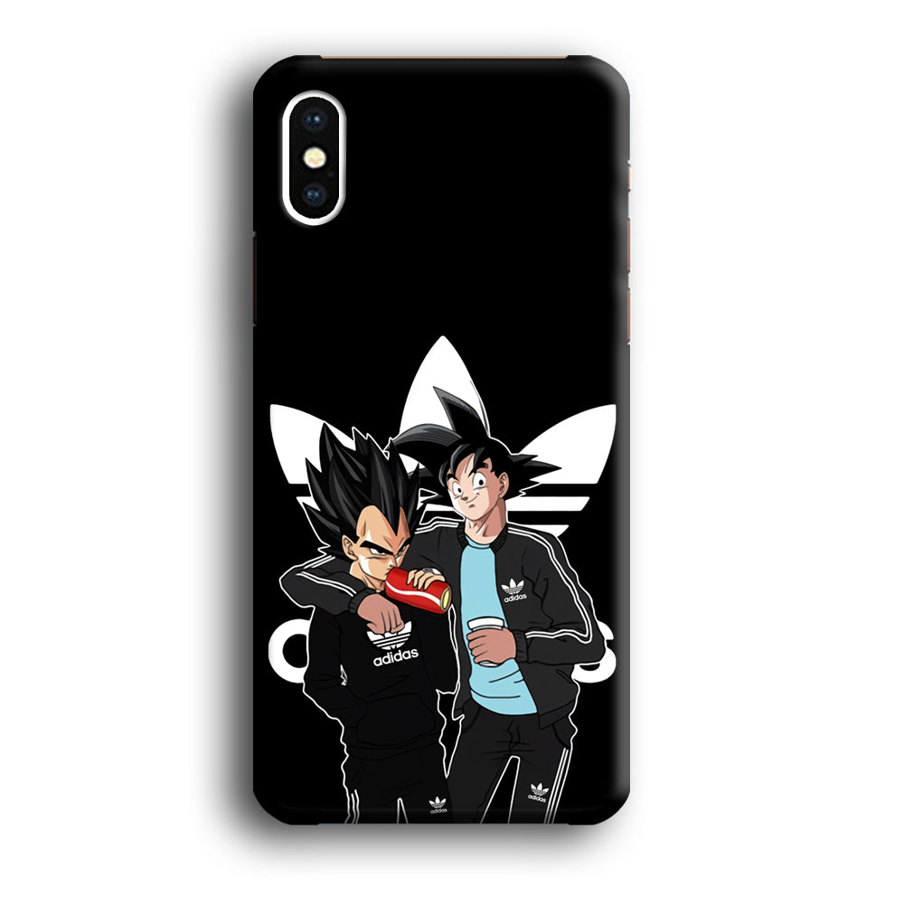 Adidas Goku and Vegeta iPhone Xs Case