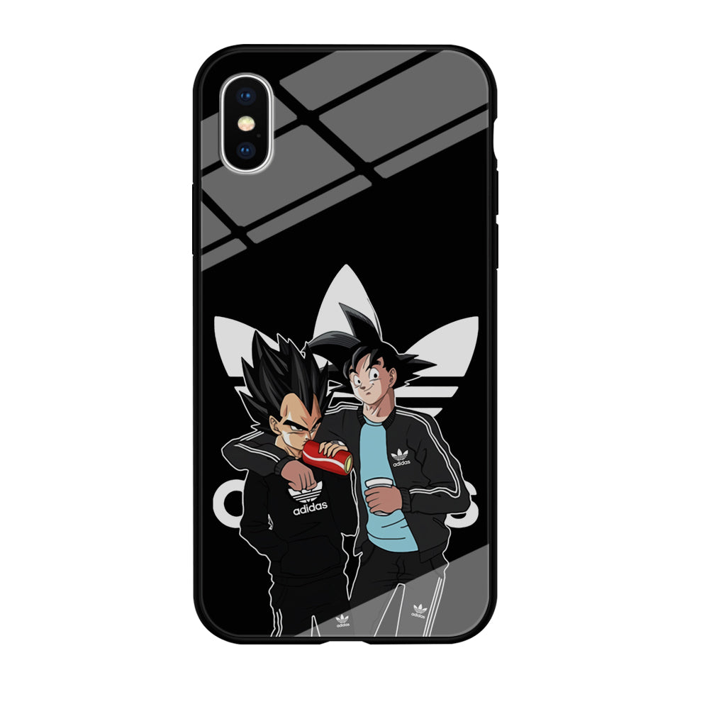 Adidas Goku and Vegeta iPhone Xs Case