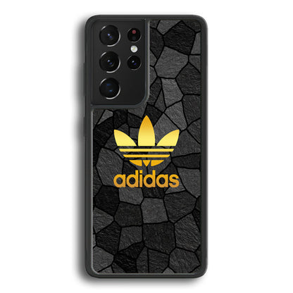 Adidas Gold Rock Patern Samsung Galaxy S24 Ultra Case