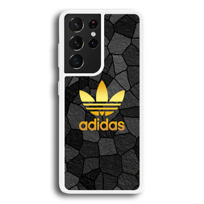 Adidas Gold Rock Patern Samsung Galaxy S23 Ultra Case