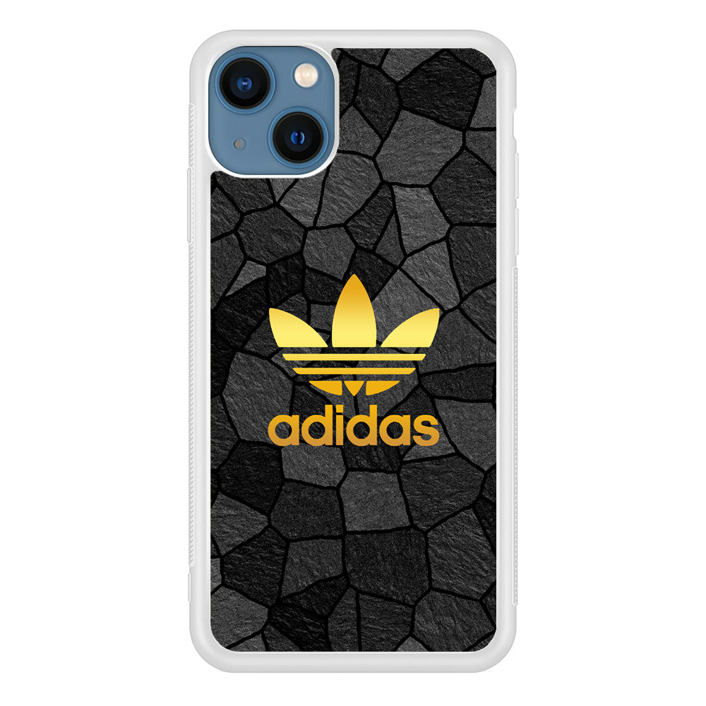 Adidas Gold Rock Patern iPhone 15 Plus Case