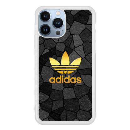 Adidas Gold Rock Patern iPhone 15 Pro Max Case