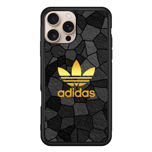 Adidas Gold Rock Patern iPhone 16 Pro Case - Altracase