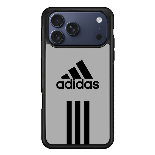 Adidas Gray Three Lines iPhone 17 Pro Case - Altracase