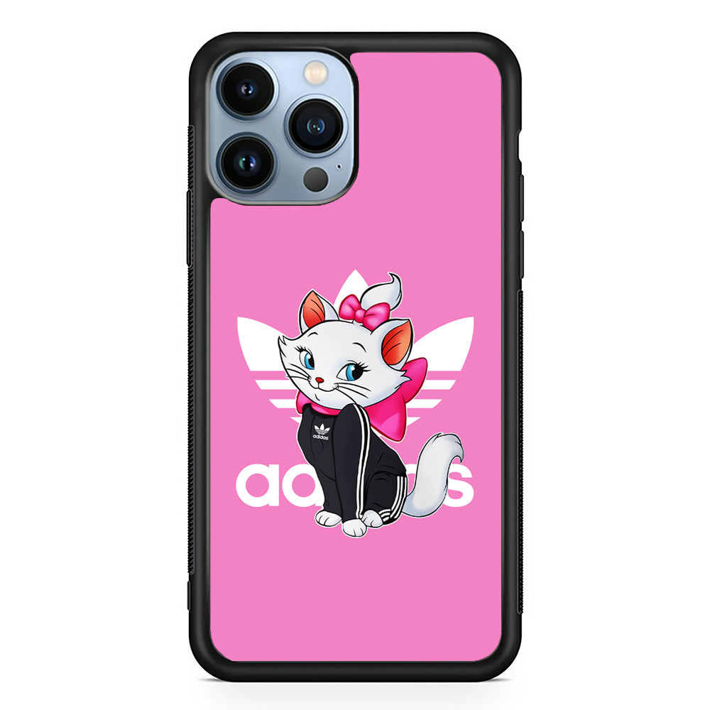 Adidas Marie The White Kitten iPhone 13 Pro Max Case