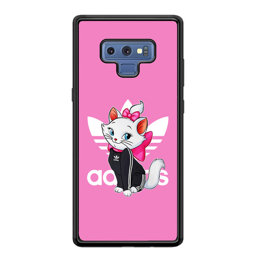 Adidas Marie The White Kitten Samsung Galaxy Note 9 Case