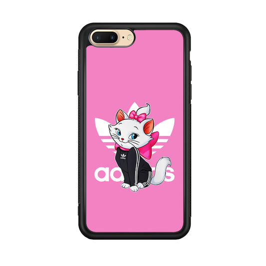 Adidas Marie The White Kitten iPhone 8 Plus Case