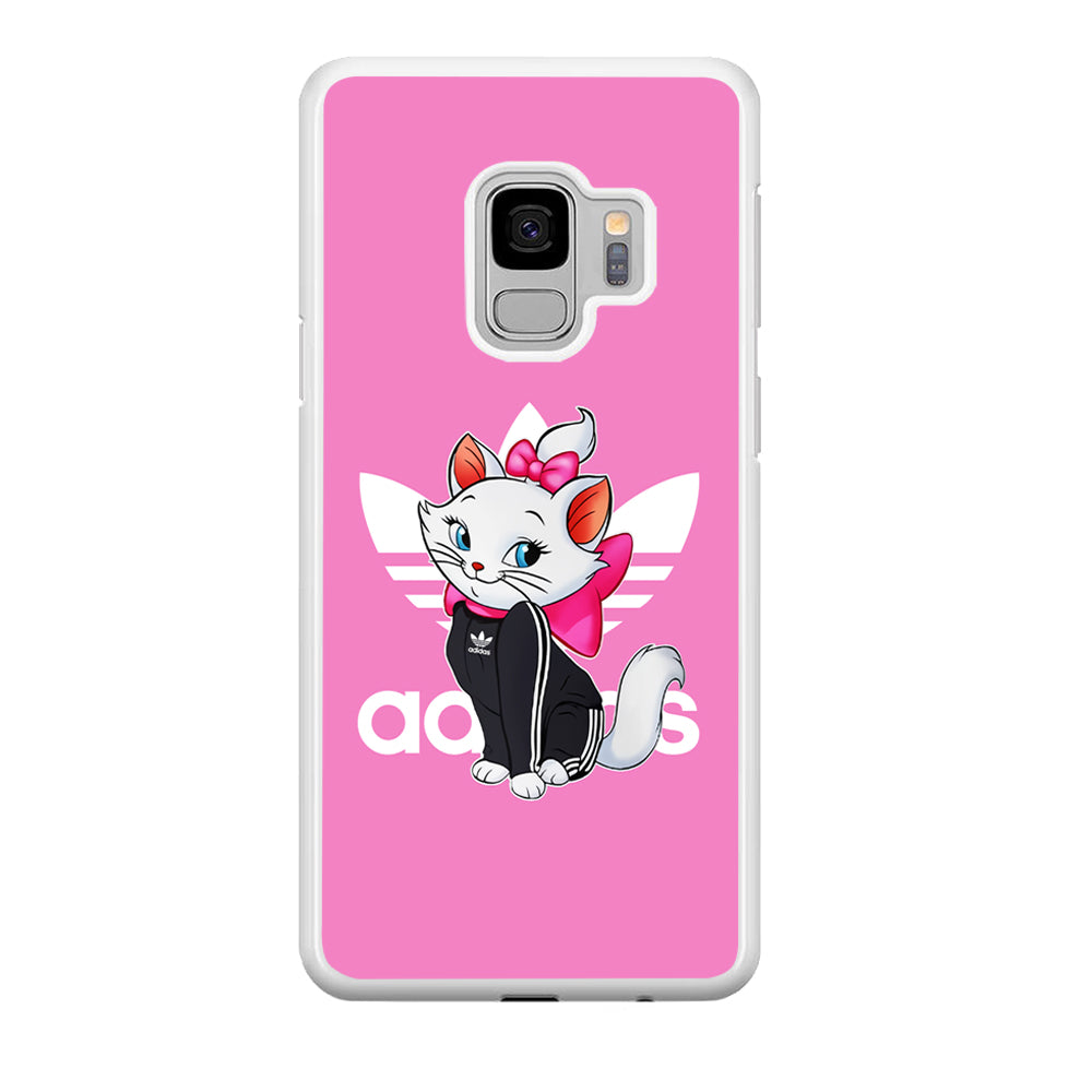 Adidas Marie The White Kitten Samsung Galaxy S9 Case