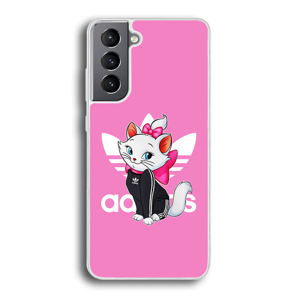 Adidas Marie The White Kitten Samsung Galaxy S22 Plus Case