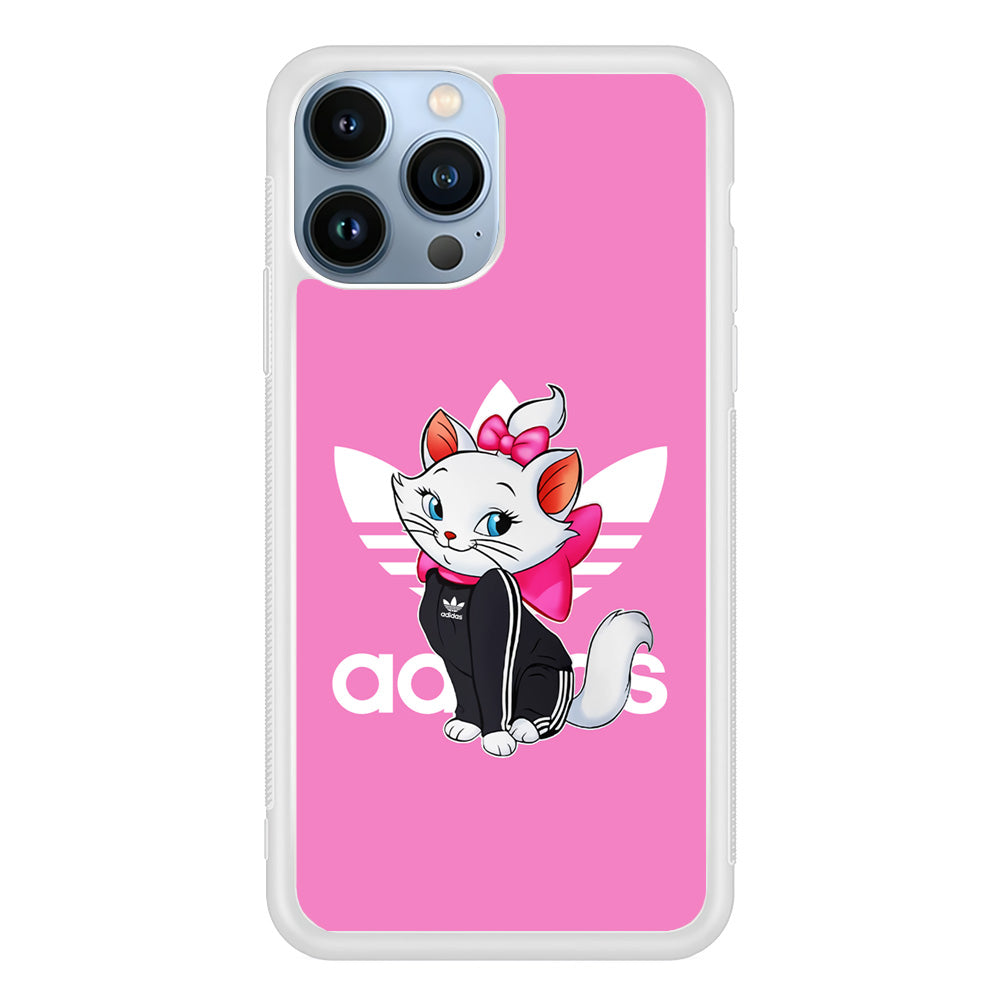 Adidas Marie The White Kitten iPhone 13 Pro Max Case