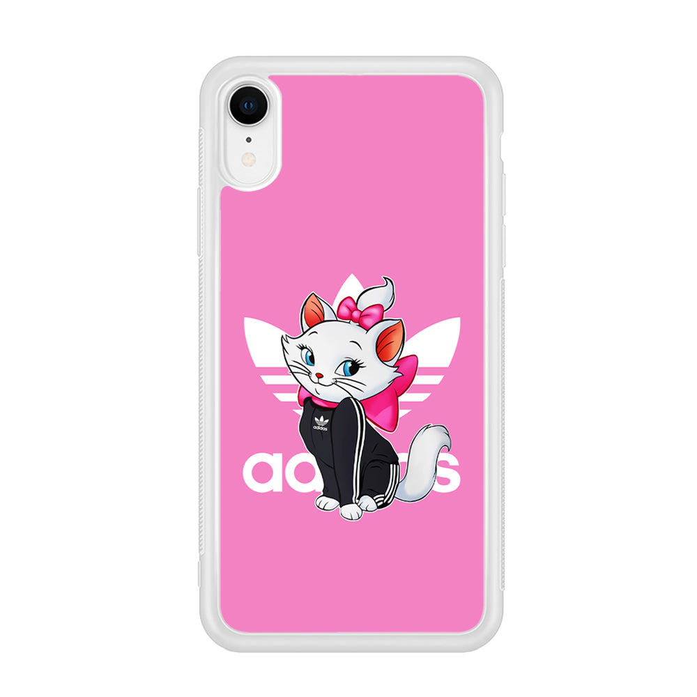 Adidas Marie The White Kitten iPhone XR Case